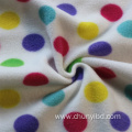 Poly100% Colorful Dot Pattern Soft Hand Feeling High Quality Reasonable Price Printed Polar Fleece